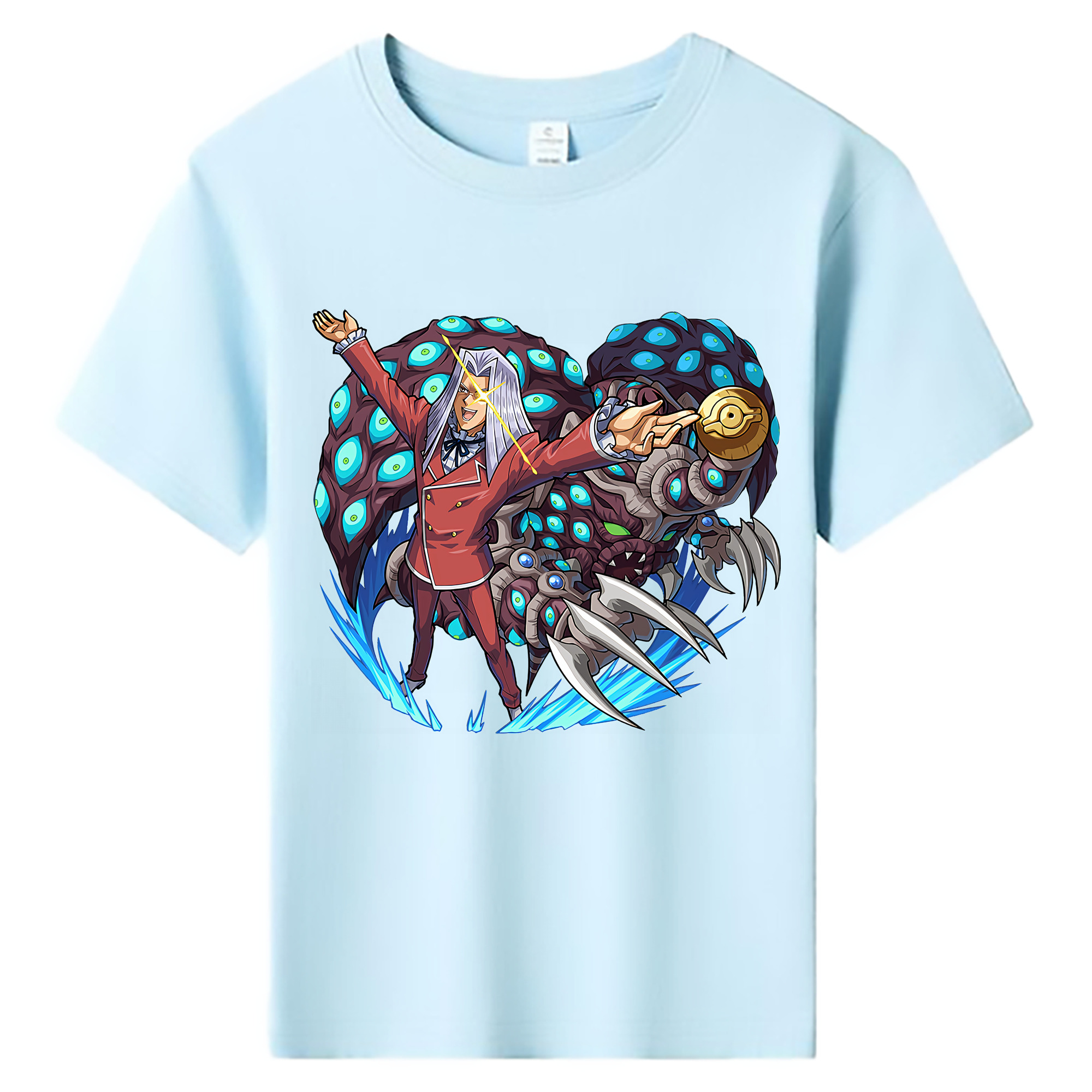（画像用） 遊☆戯☆王 Yu-Gi-Oh! 綿100％キッズTシャツ（フロントプリント）
